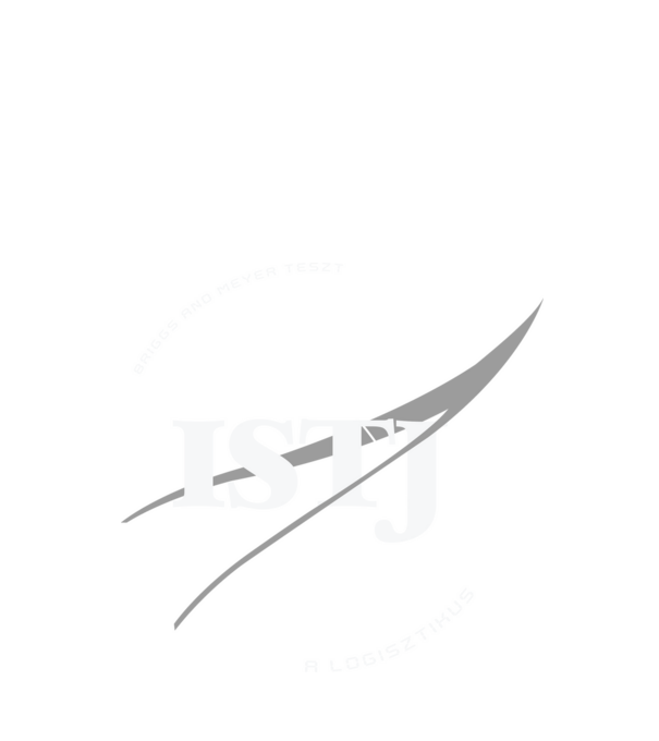 16 Személyiségtipus NASA ISTJ A LOGISZTIKUS minta fekete pólón
