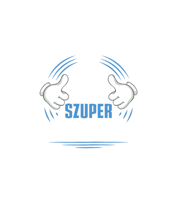 Így néz ki egy szuper munkatárs minta fehér pólón
