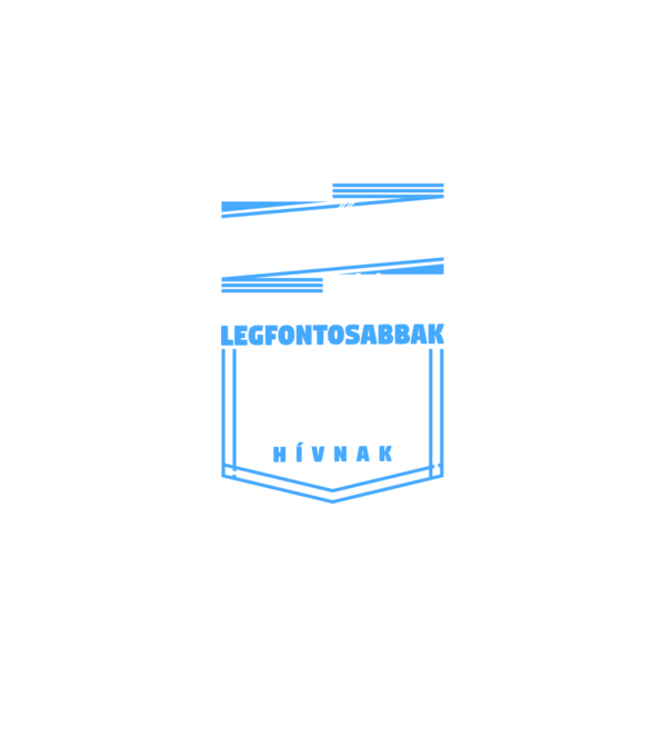 Néhányan Festőnek szólítanak... minta sötétkék pólón