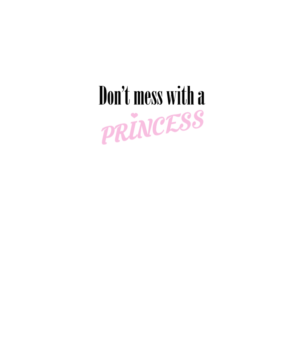 Princess minta fehér pólón