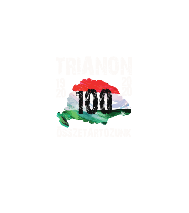 TRIANON 100 minta fekete pólón
