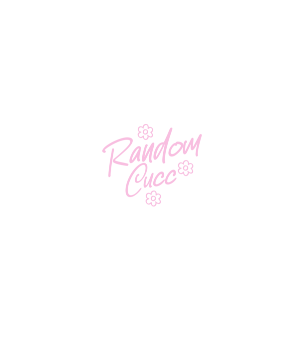 Anyák napi vászontáska random cucc pink minta fekete pólón