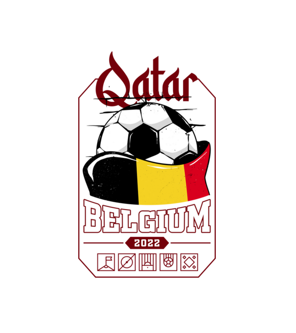 Quatar team belgium minta fehér pólón