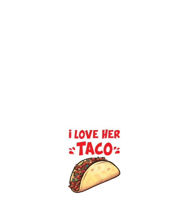 Couple TACO minta világos rózsaszín pólón