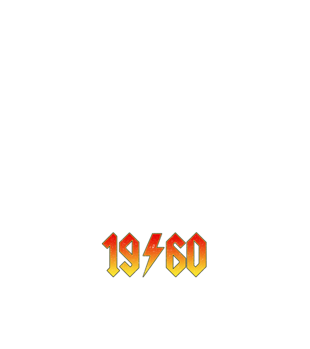 Rock születésnap 1960 MÁJUS minta sötétkék pólón