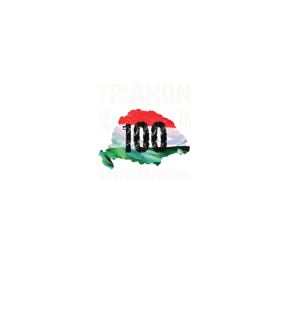TRIANON 100 minta fekete pólón