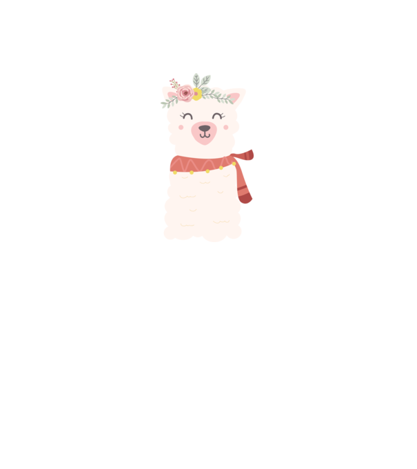 Baby lama minta fehér pólón