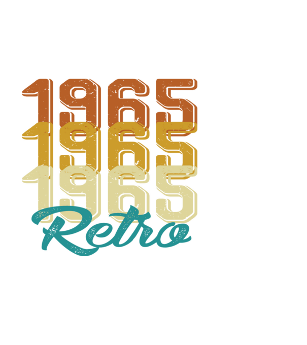 RETRO - 1965 minta fekete pólón