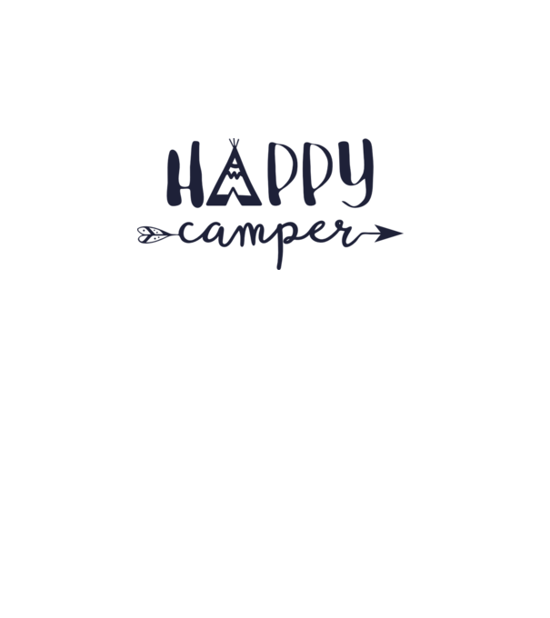 Camper tepee minta fehér pólón