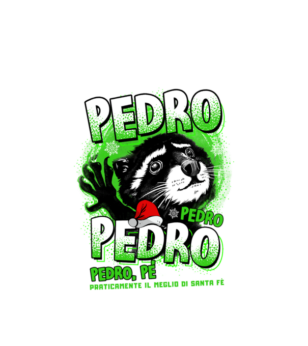 Pedro Pedro xmas minta fehér pólón