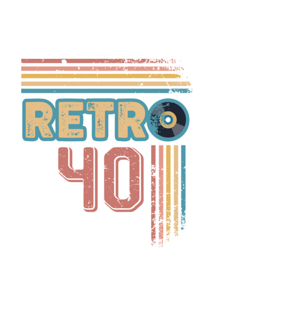 retro_40 minta fekete pólón