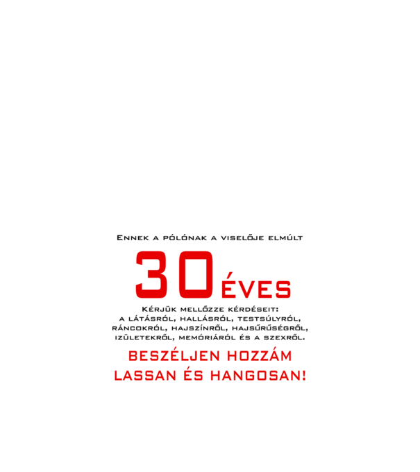 30_elmult minta fehér pólón