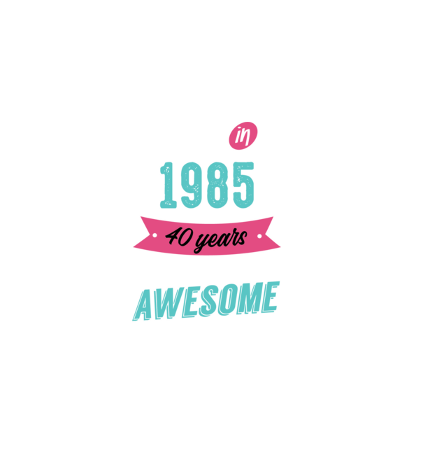Made in 1985 minta sötétkék pólón
