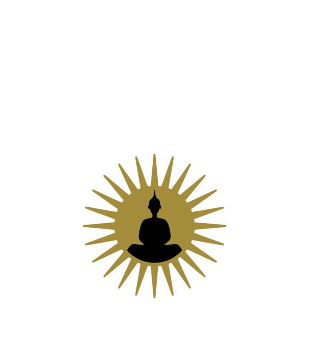 buddha_star minta fekete pólón