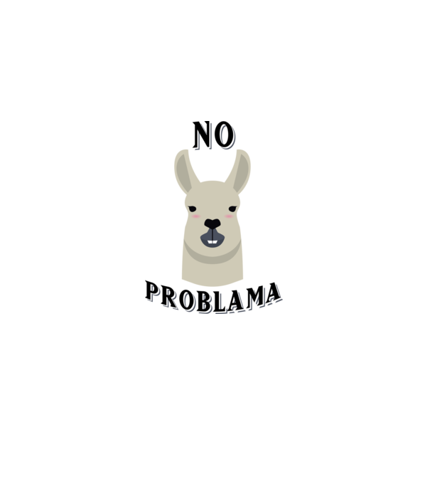No problama minta szürke pólón