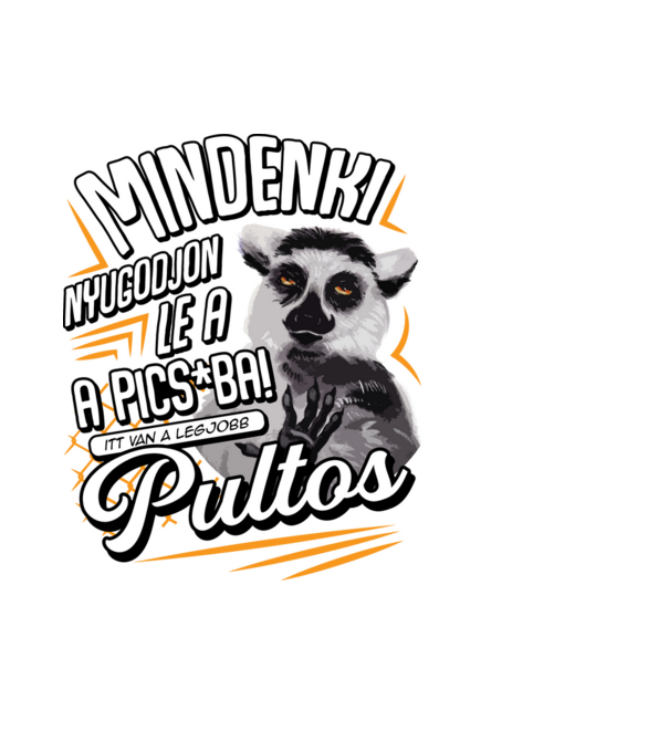 Itt van a legjobb Pultos minta fekete pólón