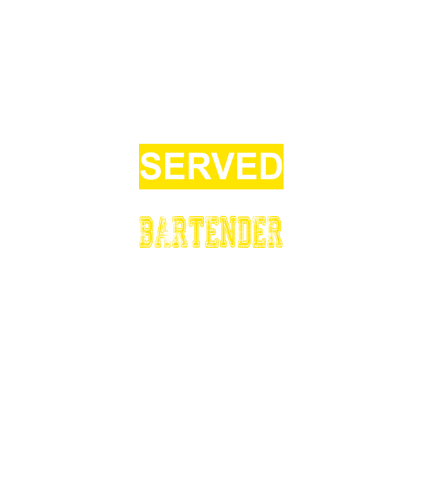 You just got served by the coolest bartender minta fekete pólón