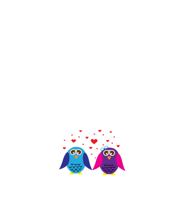 owlLove minta fehér pólón