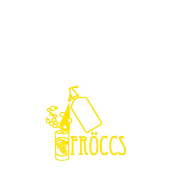 Fröccs minta fekete pólón