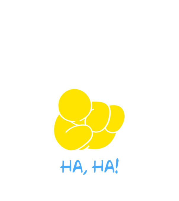 Haha.eps minta fekete pólón