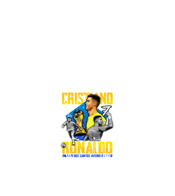 Ronaldo tribute minta fehér pólón