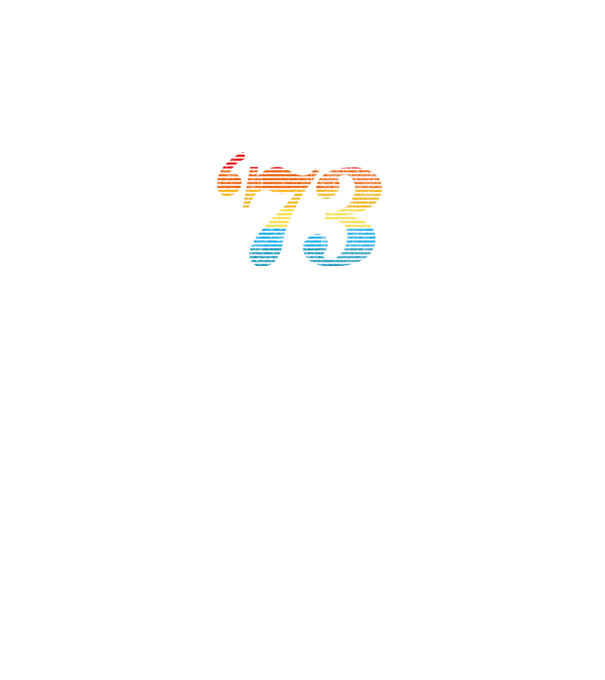 Retro születésnap 1973 minta fekete pólón