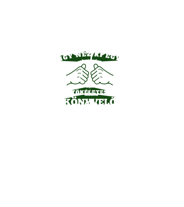 Így néz ki egy tökéletes KÖNYVELŐ minta fekete pólón