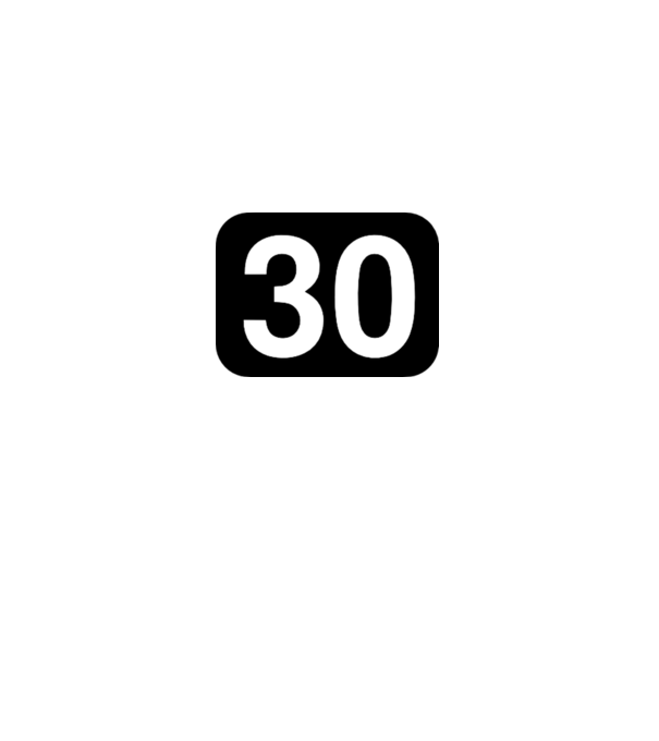 30 minta fehér pólón