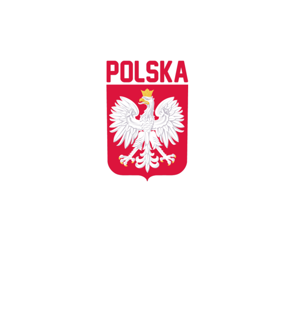 Polska címer minta fehér pólón