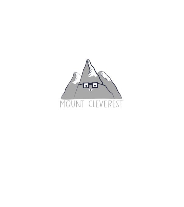 Mount cleverest minta fekete pólón