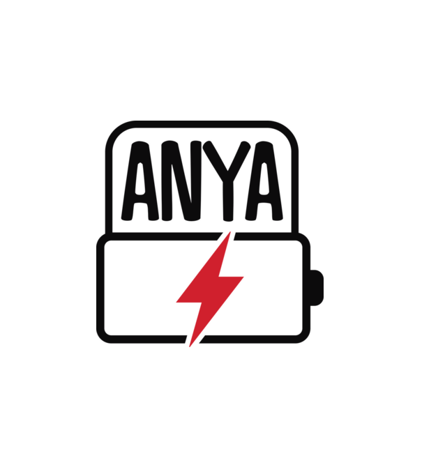 Anyu töltöttségi szint Anya minta fehér pólón