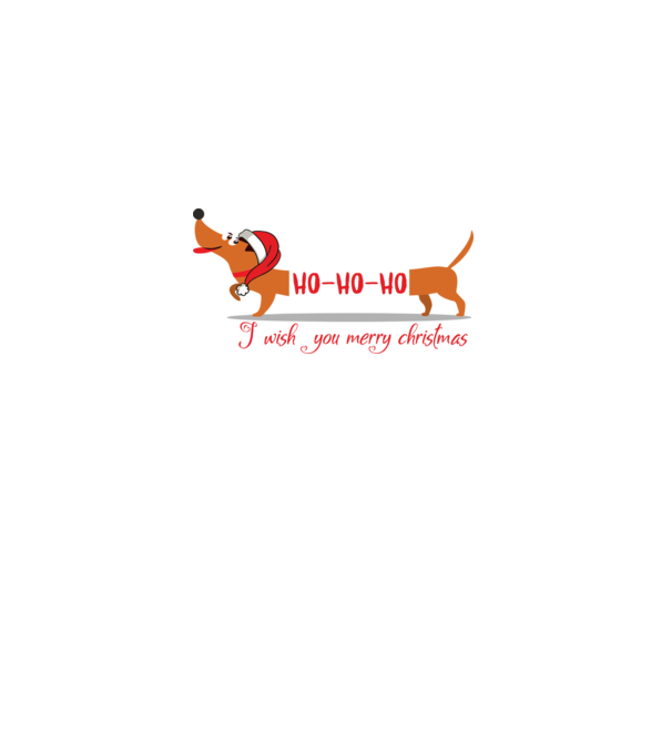 HoHoHo minta fehér pólón