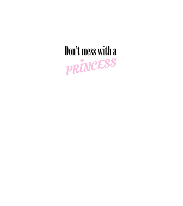 Princess minta fehér pólón