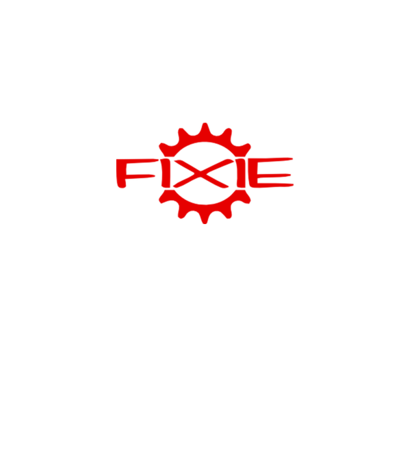 Fixie 2 minta fehér pólón