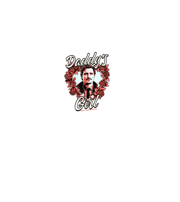 Pedro Pascal Daddys girl minta fekete pólón
