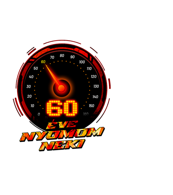 Nyomom neki 60 éve minta fehér pólón