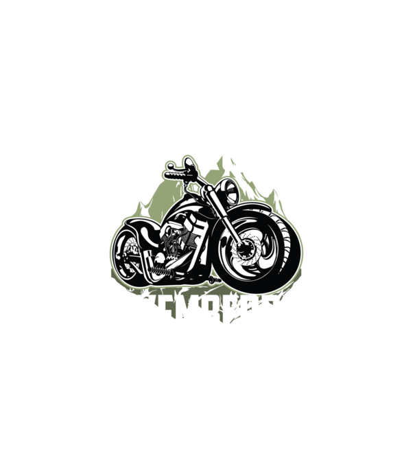 Legjobb motoros hegyek NOVEMBER minta fehér pólón