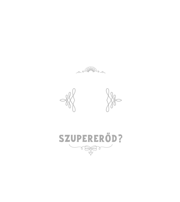 Évforduló túlélő 8 év minta fekete pólón