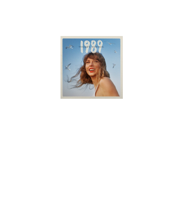 Taylor Swift cover minta fehér pólón