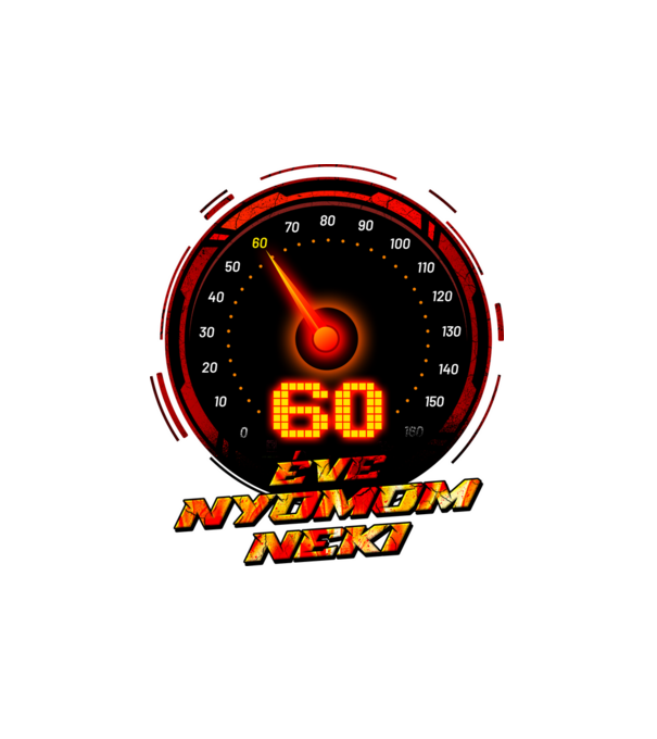 Nyomom neki 60 éve minta fehér pólón