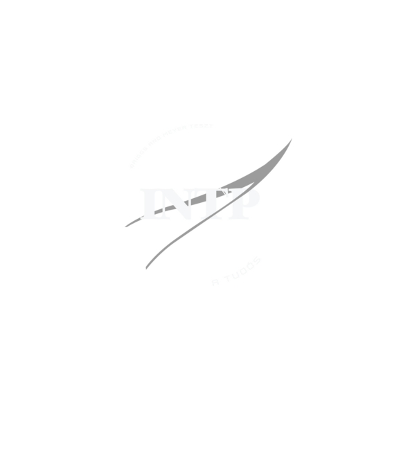 16 Személyiségtipus NASA INTP A TUDÓS minta fekete pólón