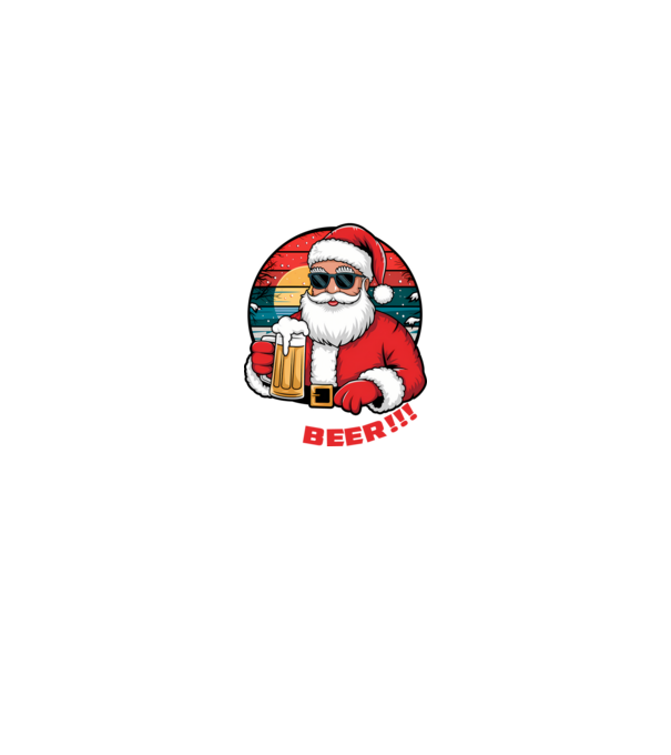 Ho Ho Hold My Beer karácsonyi fekete pólóra angol minta fekete pólón