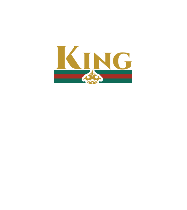 Gucci king minta fekete pólón