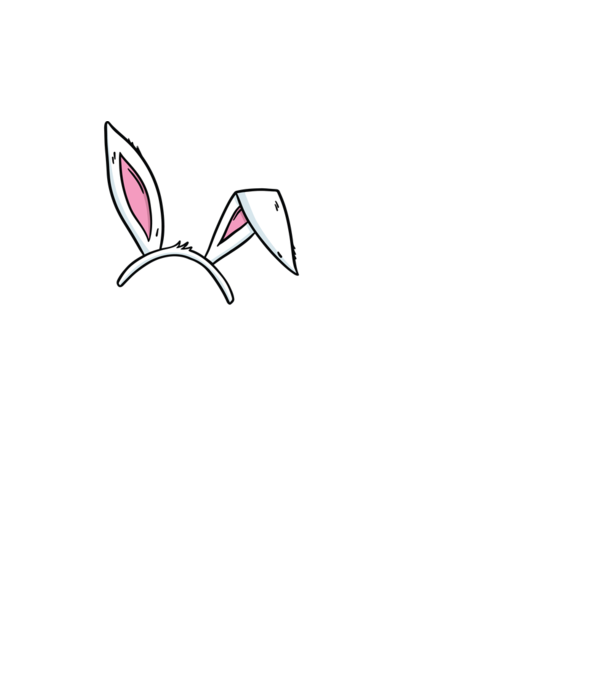 Az első közös húsvétunk minta fehér pólón