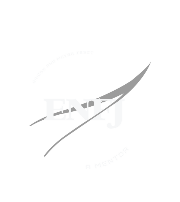 16 Személyiségtipus NASA ENFJ A MENTOR minta fehér pólón