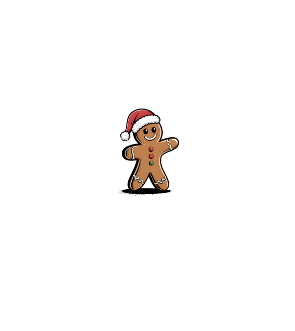 Ő az én édesem Mézeskalács fekete pólóra minta fekete pólón
