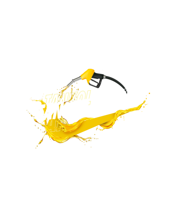 TankolNIKEll minta fehér pólón