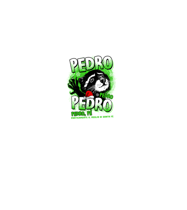 Pedro Pedro xmas minta fekete pólón