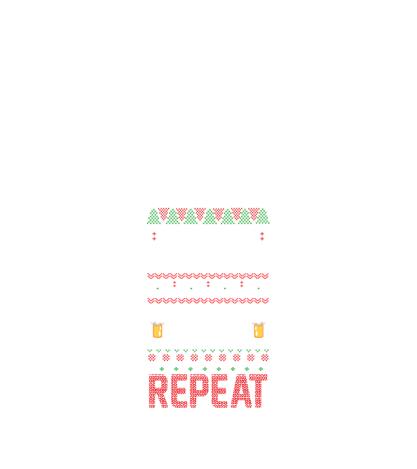 Drink drink repeat minta fekete pólón