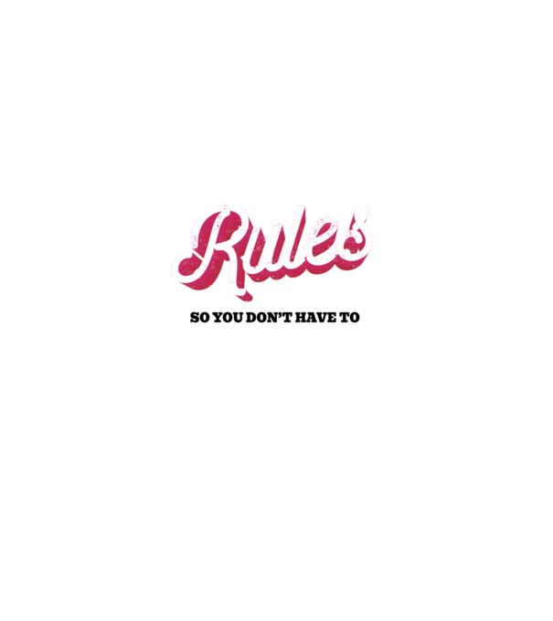 I read the rules you don't have to simple minta fekete pólón